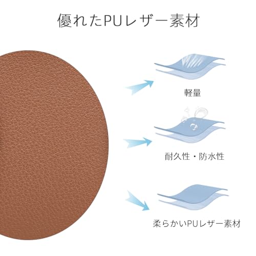 URBANWAYS ショルダーバッグ レディース ハンドバッグ 斜めがけ 肩掛け 手提げバッグ PUレザー 女性 2WAY 可愛い カバン の商品画像 6