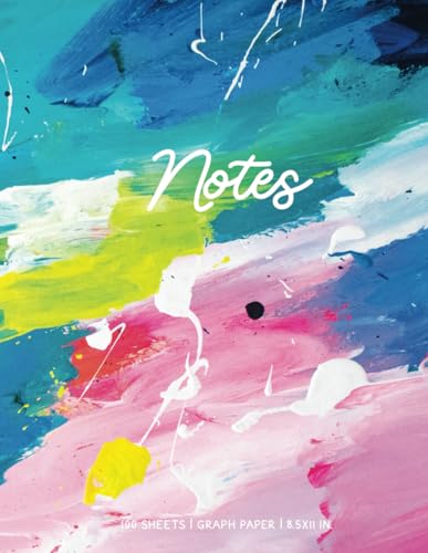 Graph Paper Notebook (Artist Rainbow Series): A Lesson Planning Companion Journal by schoolnest