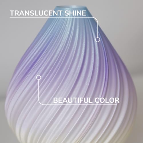 Image of Polymaker Panchroma PLA Filament 1kg, Gradient 3D Printing Filament 1.75mm | Celestial Rainbow, Neatly Wound PLA for Easy Print & Smooth Feeding. Compatible with Bambu Lab & Most 3D Printers