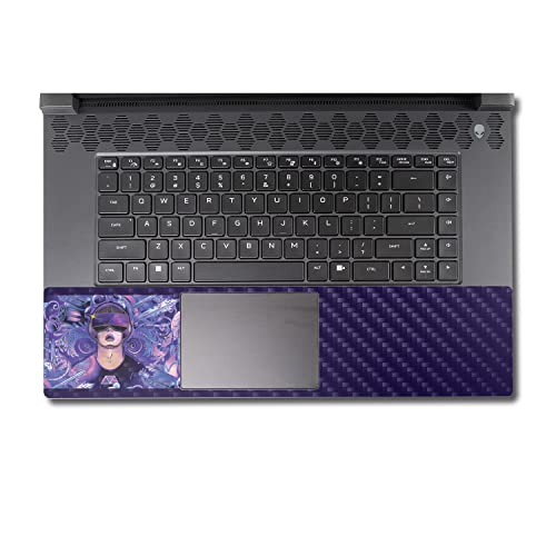 Image of MightySkins Carbon Fiber Skin Compatible with Alienware M17 R5 (2022) Full Wrap Kit - VR Dream | Protective, Durable Textured Carbon Fiber Finish | Easy to Apply & Change Styles | Made in The USA