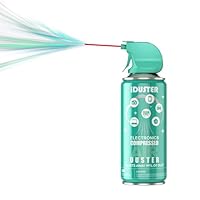 iDuster Disposable Compressed Air Can - 3.5oz Computer Keyboard Cleaner, 1 Count