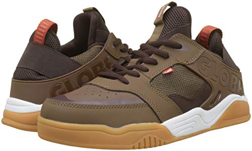 Image of Globe Men's Skateboarding Shoes, Multicoloured Chestnut Gum 000, 8 UK