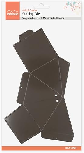Miniatura 2 de Bira Craft Boxes - Troqueles de corte, plantillas de troqueles de corte, diseños surtidos (caja triangular)
