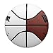 WILSON NBA Autograph Basketball - White/Brown, Size 7-29.5