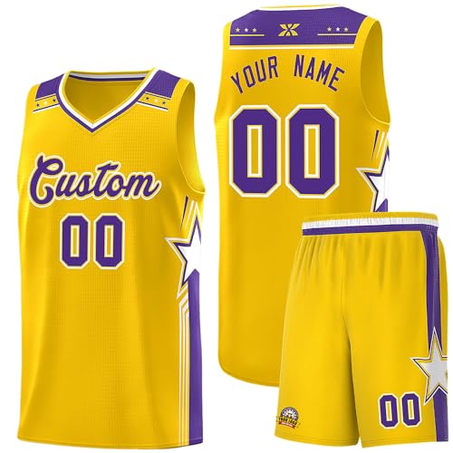 Custom Basketball Jersey with Name Number Logo,Personalized Printed Tank Top and Shorts for Men Women Youth