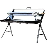 Fuxwlgs BBQ Pliable Barbecue Auto Foyer extérieur poêle Barbecue Solaire Portable Pliant Mode Grill Conduite créatif Grill Grille Solaire à Vendre