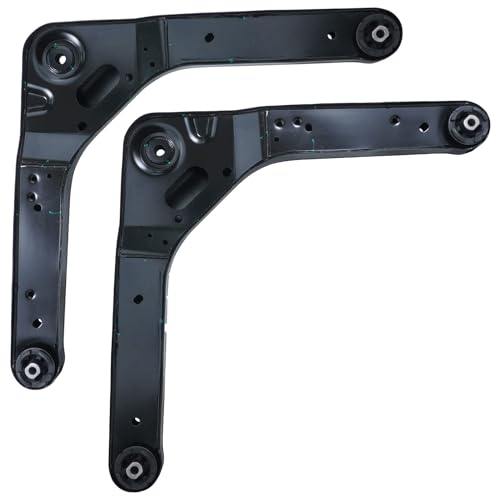 Image of Detroit Axle - Rear Control Arms Sway Bars for Jeep 1999-2004 Grand Cherokee 2 Upper Control Arms 2 Sway Bar Links 2000 2001 2002 2003 Replacement