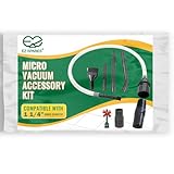 EZ SPARES 7PCS Micro Vacuum Attachment 7 Piece Kit Keyboard Crevice Cleaning Tool Brush Kit