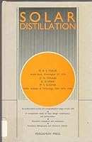 Solar Distillation 0080286798 Book Cover
