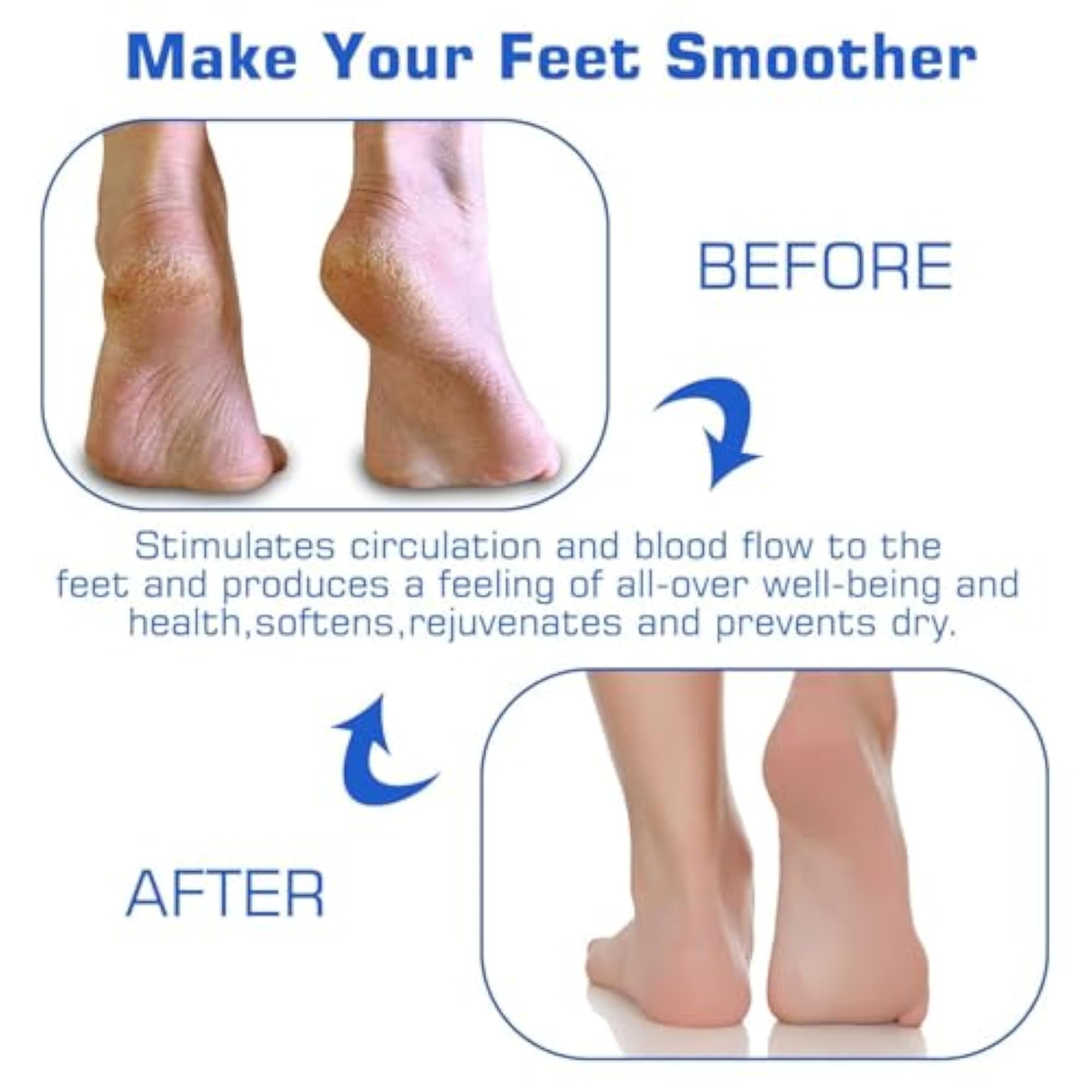Shower Foot Scrubber Mat with Non-Slip Suction Cups