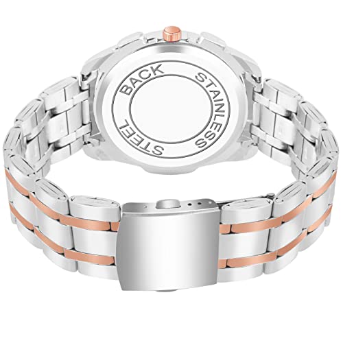 Buy Analog Black Dial Date Aperture Functioning Stainless