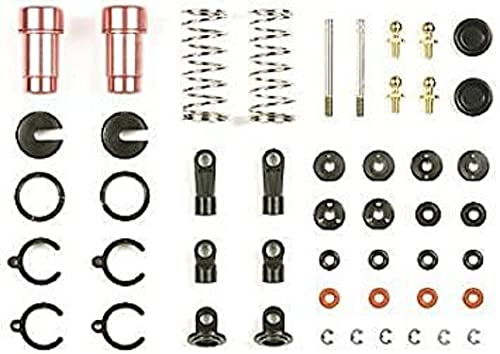 Jeu d'amortisseurs en aluminium Tamiya 53155 pour la suspension de votre modèle réduit RC.
