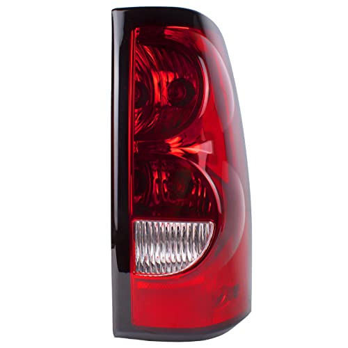 Boine Right Passenger Side Tail Light Compatible With 2003 2004 2005 2006 Chevy Silverado 1500 2500 3500 Factory Style Tail Light - Bulb and Harness Included
