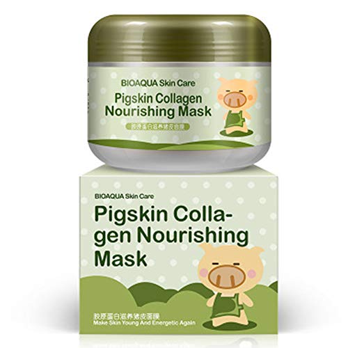 BIOAQUA Pelle di Maiale Bolla Argilla Maschera