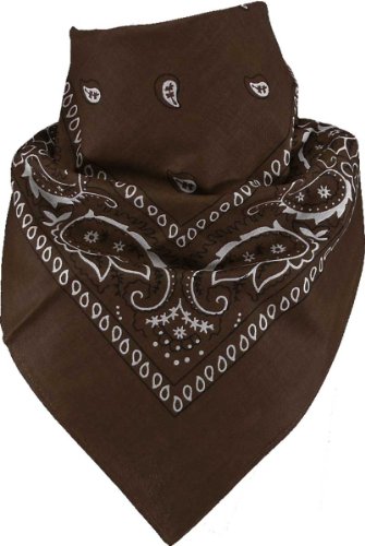Harrys-Collection Unisex Bandana Bindetuch 100% Baumwolle (1 er 6 er oder...
