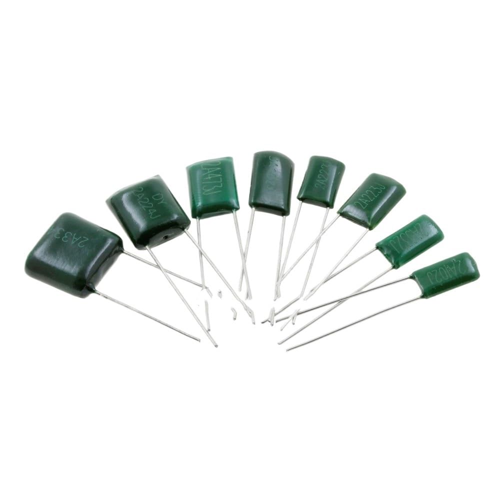 ZDVHOMCB 20PCS Polyester Capacitor Pitch 5MM 5% 2A223J 22NF