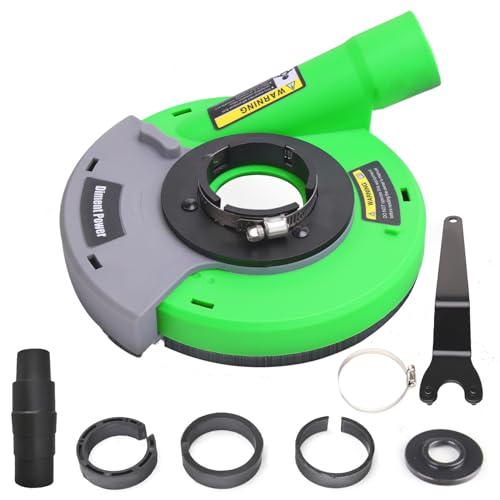 Diment Power Surface Grinding Dust Shroud for Angle Grinder 115mm / 125mm （4 inch / 5 inch）