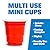 GoPong 2oz Plastic Shot Cups | Pack of 200 | Disposable Mini 2oz Party Cups