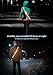 LED Reflective Belt Sash Walking Gear,Safety Lights for Walkers at Night,High Visibility Safety Rechargeable Reflective Running Gear for Men Women Kids Night Dog Walking Gear (Orange)