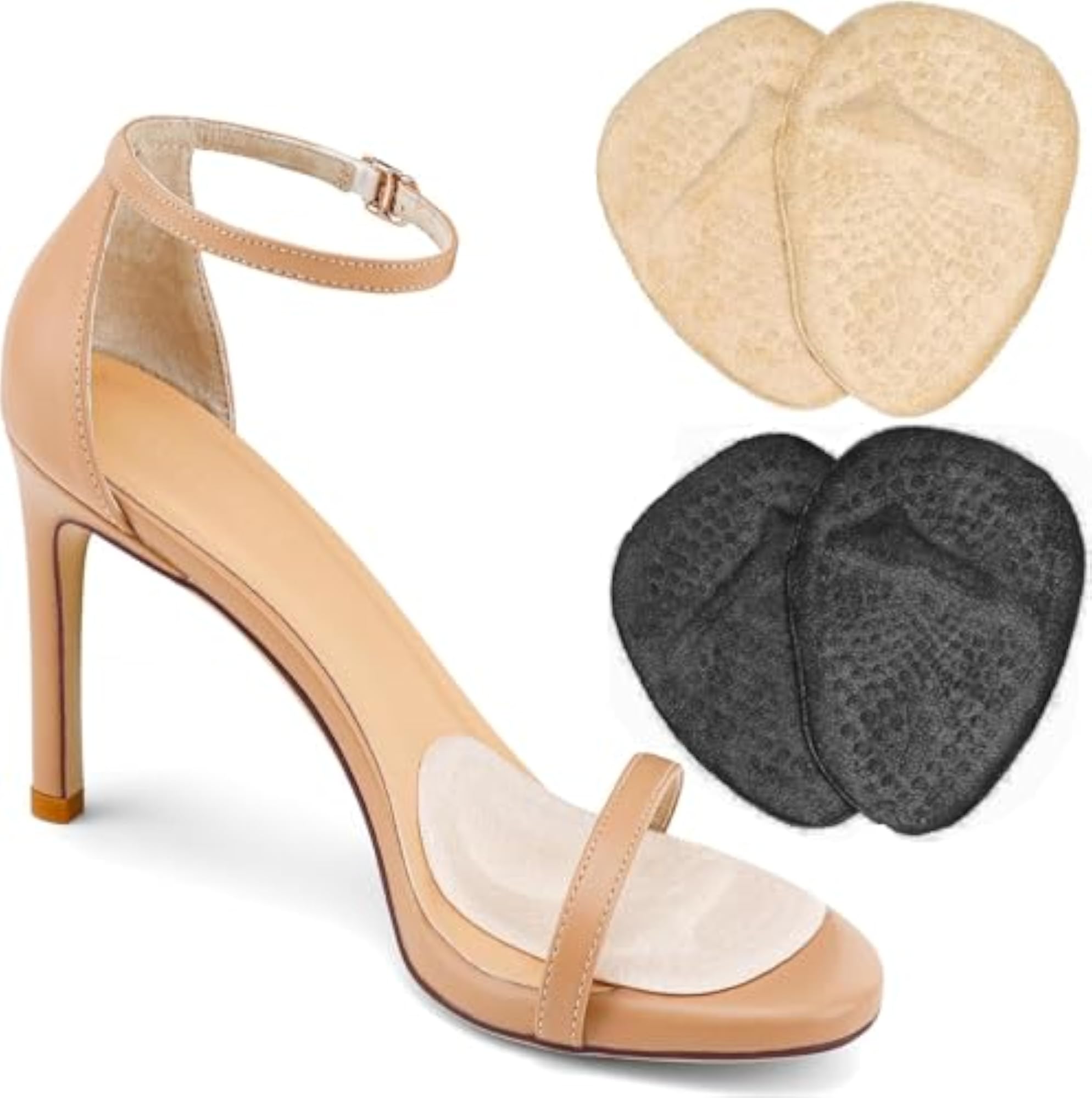 Metatarsal Pads for Women, High Heels Non-Slip Comfort (2 Pack)