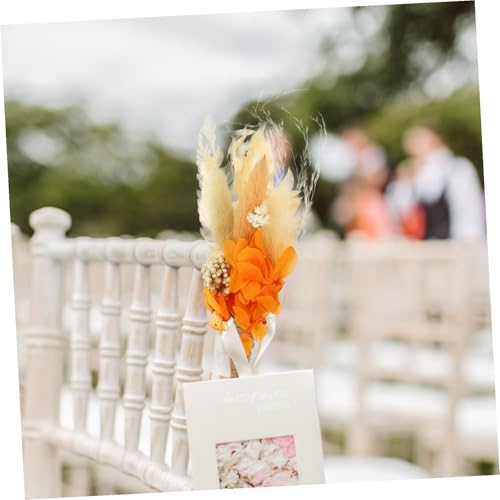Mini ramo de flores secas decorativas para hogar y bodas miniatura 5