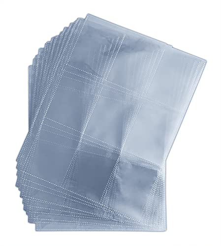 Arkero-G® 10 Premium Pro 9-Pocket Pages - Yu-Gi-Oh! japanische Größe - Ordnerseiten für Sammelmappe & Sammelkarten Tausch-Album