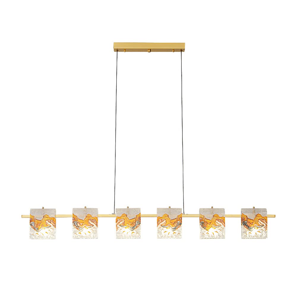 Chandelier LED nordique pour illuminer la table du repas avec élégance
