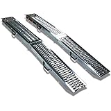 Belastbarkeit: 500kg pro Paar (bei max. Auffahrhöhe) 1 Rampe = 250 kg Belastbarkeit