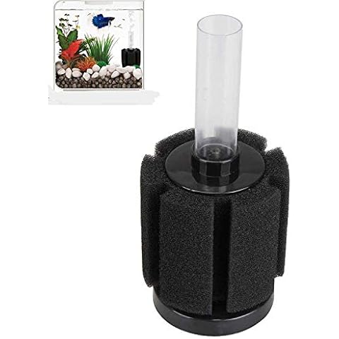 Xelparuc Biochemical Sponge Betta Filter for Aquarium Suitable for Fry & Small Fish Cover