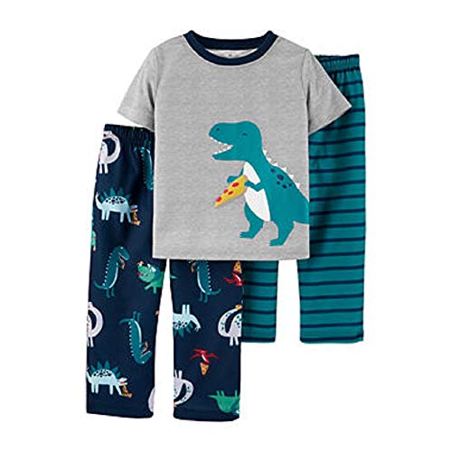 Pyjama Carter's 3 pièces garçon gris 24 mois pour nuits confortables