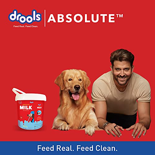 Drools Absolute Liquid Milk For Newborn Puppy Dog,500G Pack