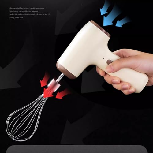 Batidor de huevos recargable para batir cremas sin cables y cocinar con total comodidad 7