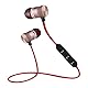 Yinhing Kabellose Kopfhörer, Ohrhörer, Bluetooth-Kopfhörer, magnetisch, kabellos, Bluetooth, Sport-Kopfhörer, Headset-Kopfhörer für und Android (golden)