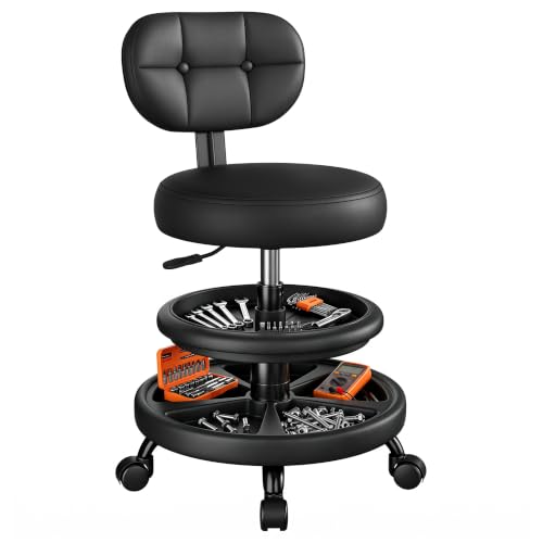 BestGlory Dual-Tray Shop Seat