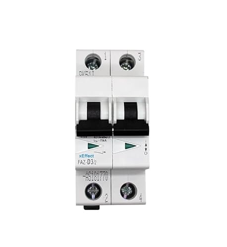 QRUYHBAJU Circuit Breaker FAZ-D3/2 15kA