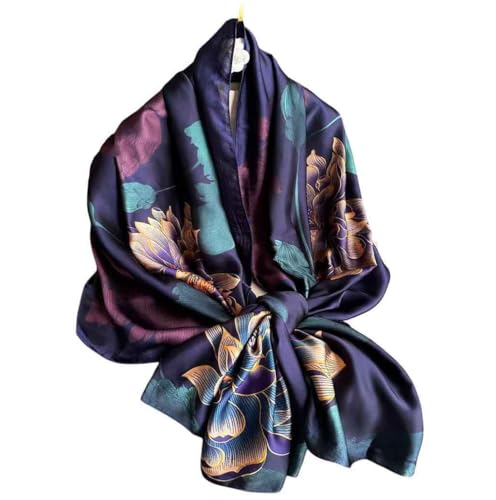Xyueanlo Scarfs for Women Lightweight Scarves Fashion Print Floral Pattern Head Scarf Wraps Shawls2