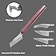 ABEST Mini Handsäge Model Craft Tools mit 4 DIY Craft Pieces Sägeblätter Modellbau Hobby DIY Hacksaw Tool Kit für Hand schneiden Modell Teile schneiden