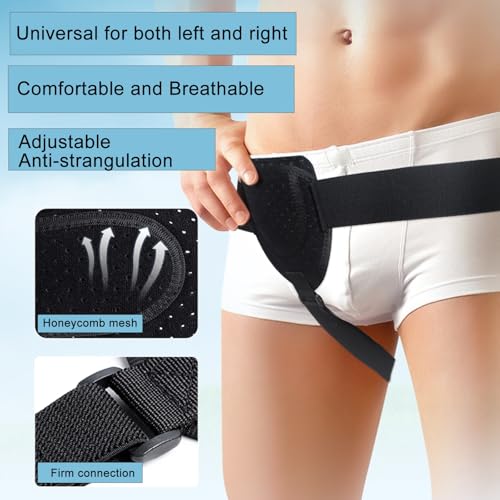 Faja para Hernia Inguinal para Hombre con Compresión Ajustable miniatura 2