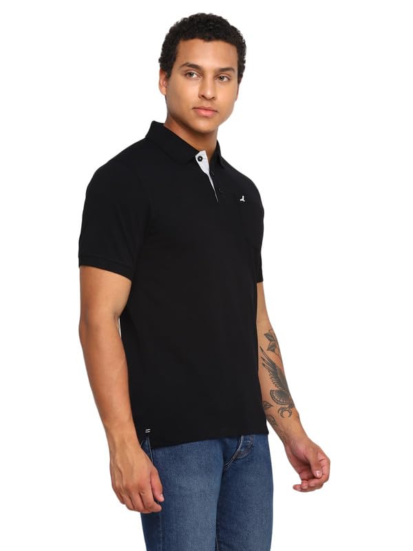 Image of AMERICAN CREW Polo Collar T-Shirt for Men with Pocket