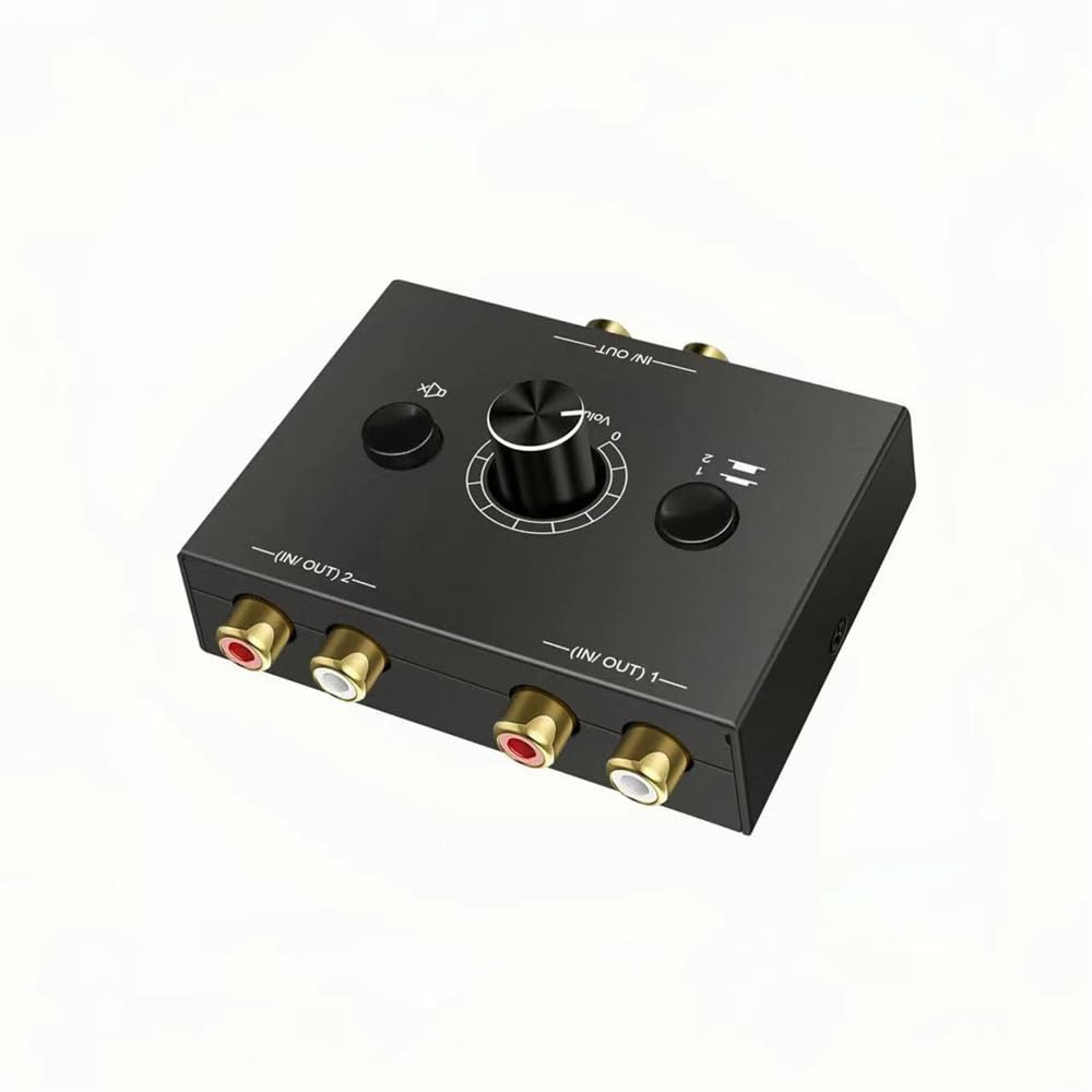 Amazon.com: RCA Stereo Audio Switcher R/L Audio Selector Splitter