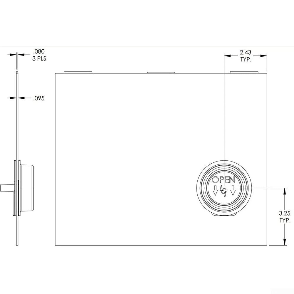 Pannello Scorrevole Di Ricambio Per Porta Zanzariera Camper Lippert | Dimensioni 30,5 X 24,8 Cm | Facile Installazione Fai-da-te | Per Porta Destrorsa