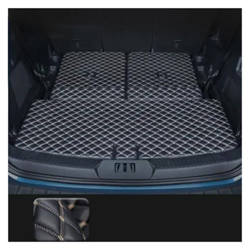 Tapis de coffre en cuir noir pour une protection intégrale et chic de votre auto