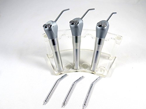 3 Way Dental Syringe Triple w/ 2 Air - Water Nozzles + Case Kit 3/Pcs STAR5