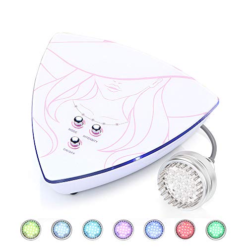 UNOISETION Bio Face Lift Microcurrent Machine, Home Skin Rejuvenation Device with 7 Color