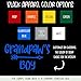 Grandpaw's Boy Black or White Infant or Toddler T-Shirt, Grandson Present, Kid Shirt, Valentine's (Grandpaw Boy Shirt)