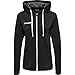 Produktbild hummel Damen hmlAUTHENTIC Poly Zip Hoodie Woman, Black/White, M