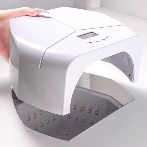 Image of Shills Professional PureCure UV /LED Nail Lamp | High Power Fast Nail Dryer for Gel Polish, Builder Gel & Nail Art | Auto Sensor, Multiple Timer Settings | Salon & Home Use