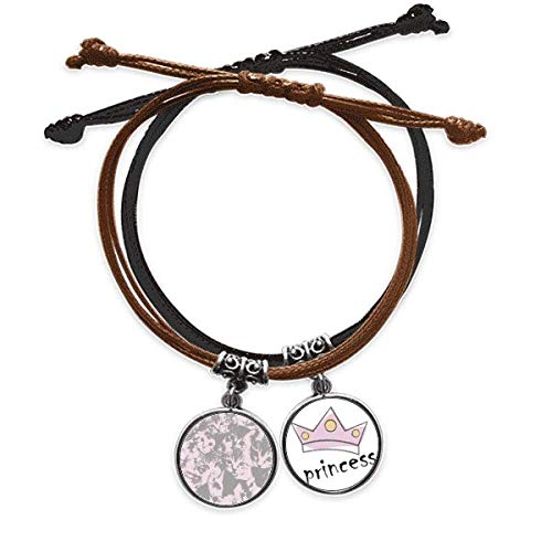 Pulsera de cuerda de gato con cadena de mano ajustable en cuero para proteger tu estilo de moda