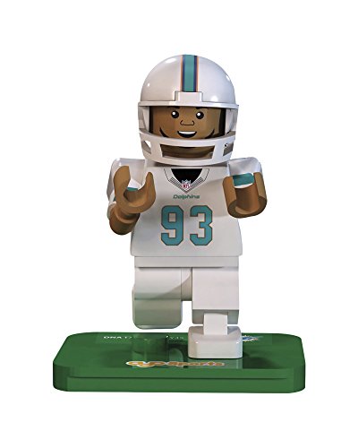 OYO NFL GEN3 Miami Dolphins Ndamukong Suh Limited Edition Minifigures, Green, Small