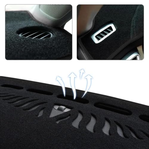 Cubierta para salpicadero de Kia Forte Cerato 2014-2017 LHD alfombrilla de coche 5